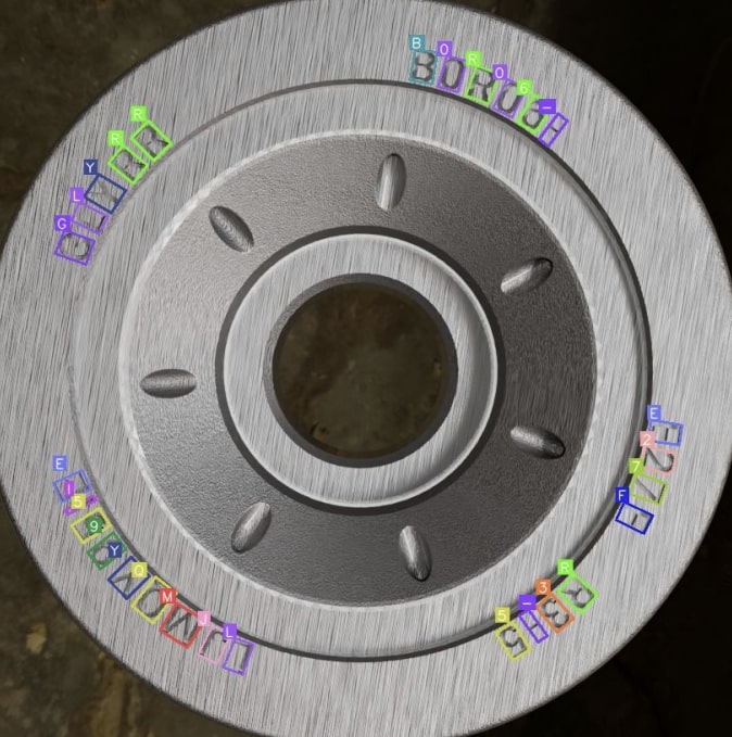 Industrial OCR project preview